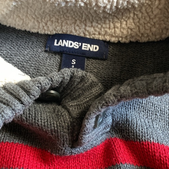 Lands End Boys Sweater Size 8 Small - Picture 3 of 5
